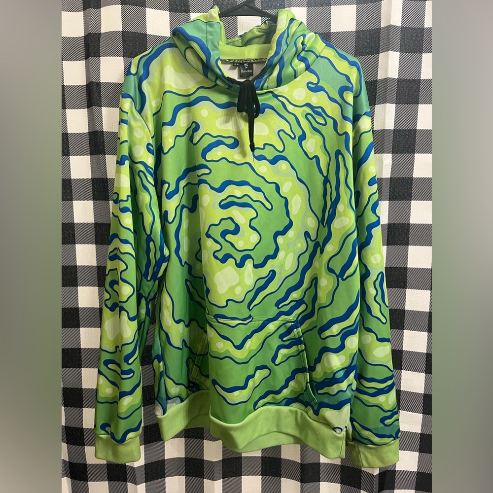 Ricky and Morty portal hoodie